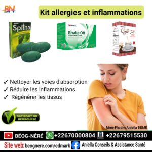 Edmark kit allergie et inflammation