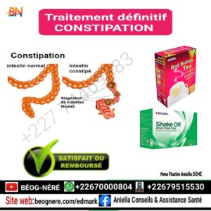 edmark kit traitement définitif constipation