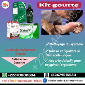 Edmark kit goutte