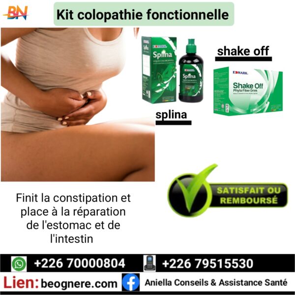 Edmark traitement kit colopathie fonctionnelle