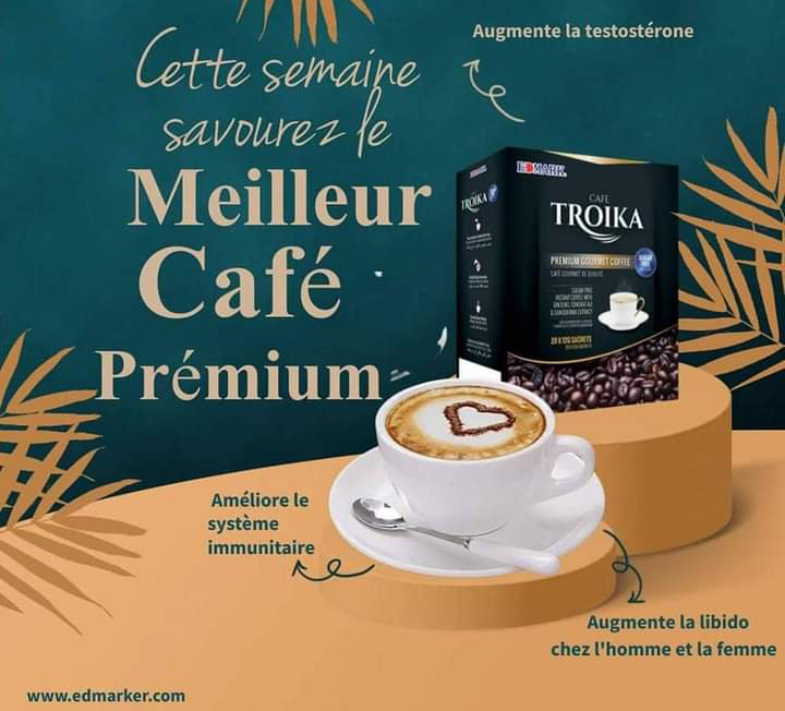 Edmark café troïka très énergétique