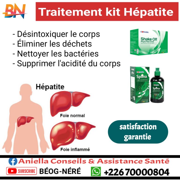 Traitement kit Hépatite avec les compléments alimentaires de Edmark