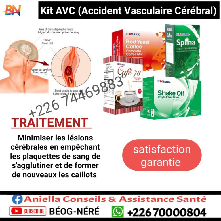 Traitement kit AVC (Accident Vasculaire Cérébral) edmark