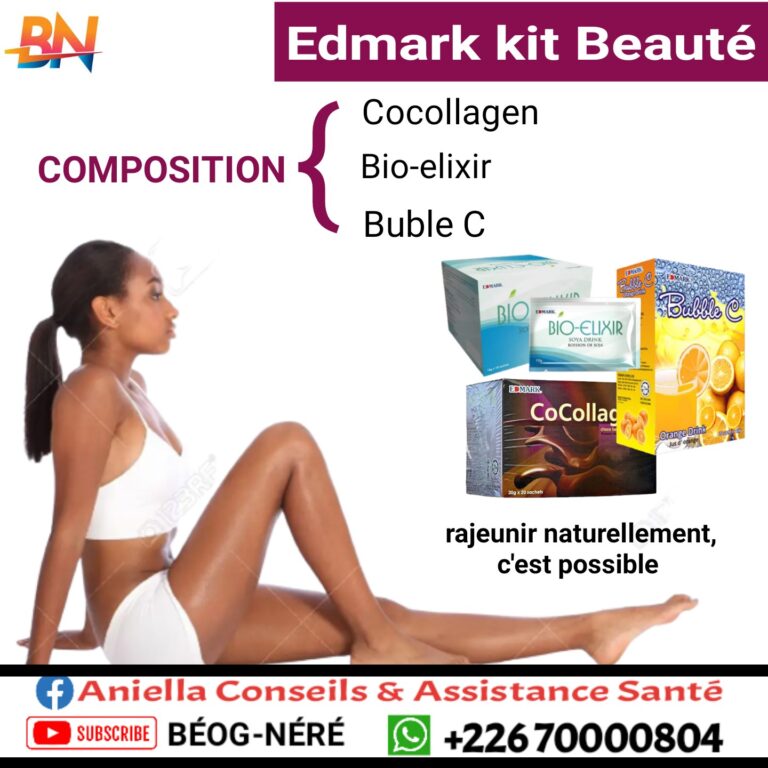 Kit de Beauté Edmark rassure votre éclat et rajeunissement