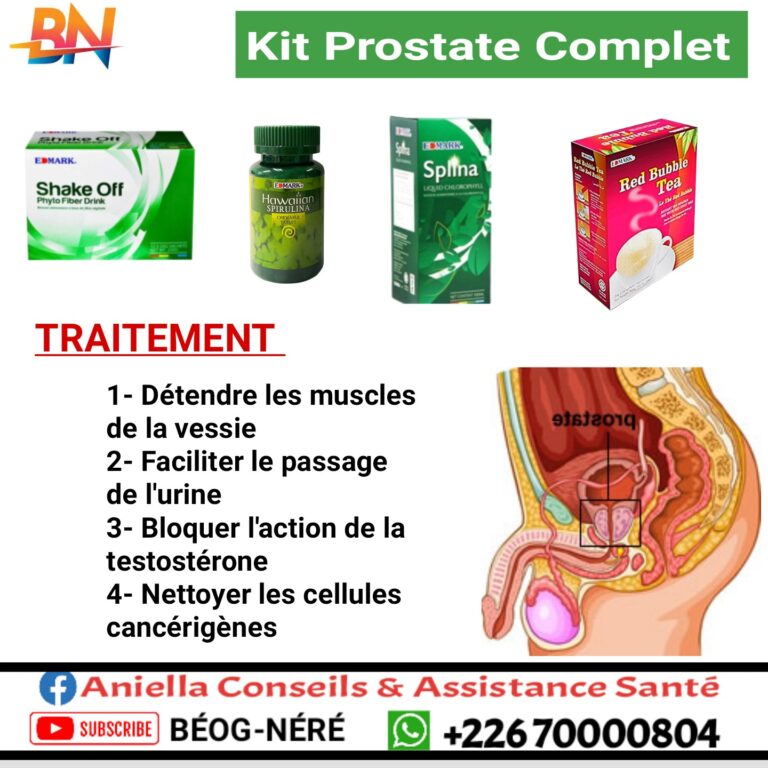 Traitement Kit Prostate Complet Edmark