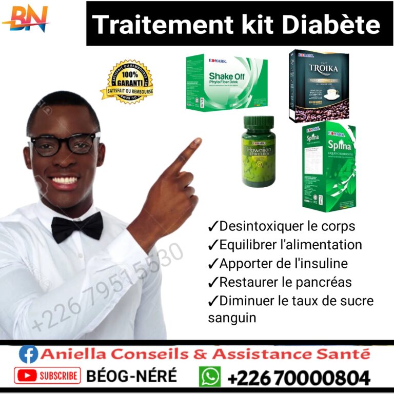 Stop Diabète avec le Traitement Kit Complet Diabète de Edmark