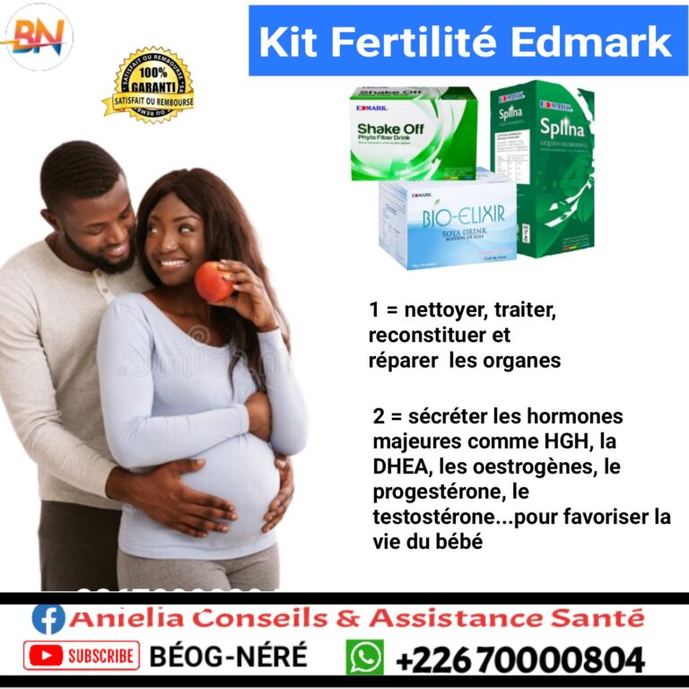 Fertilité masculine et féminine produits Edmark