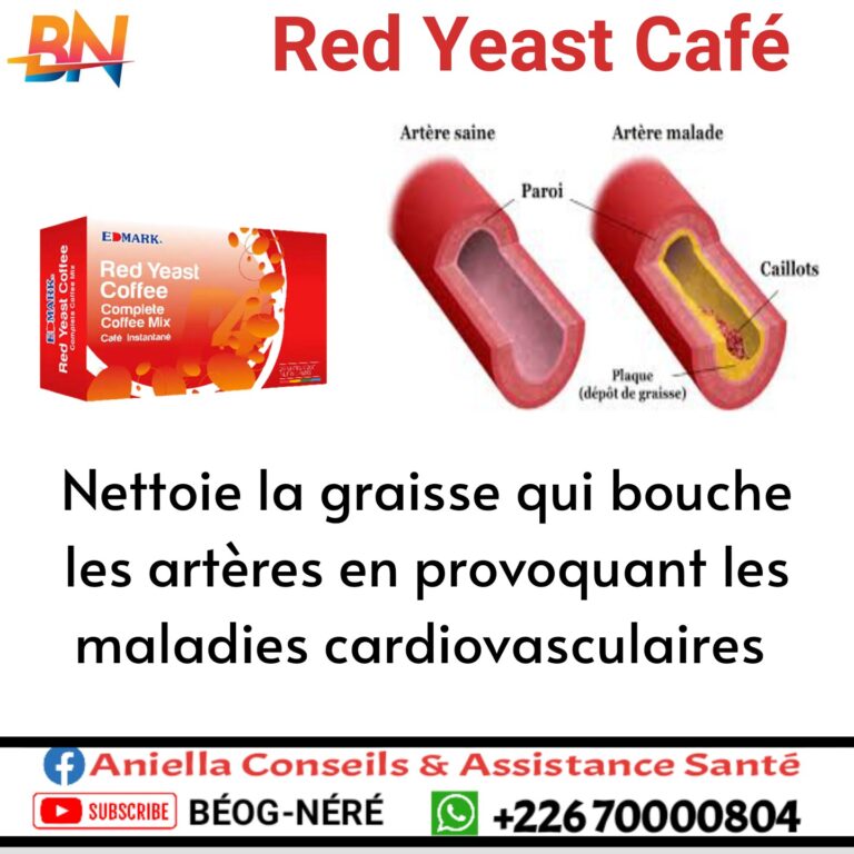 Edmark Café Red Yeast – triglycérides