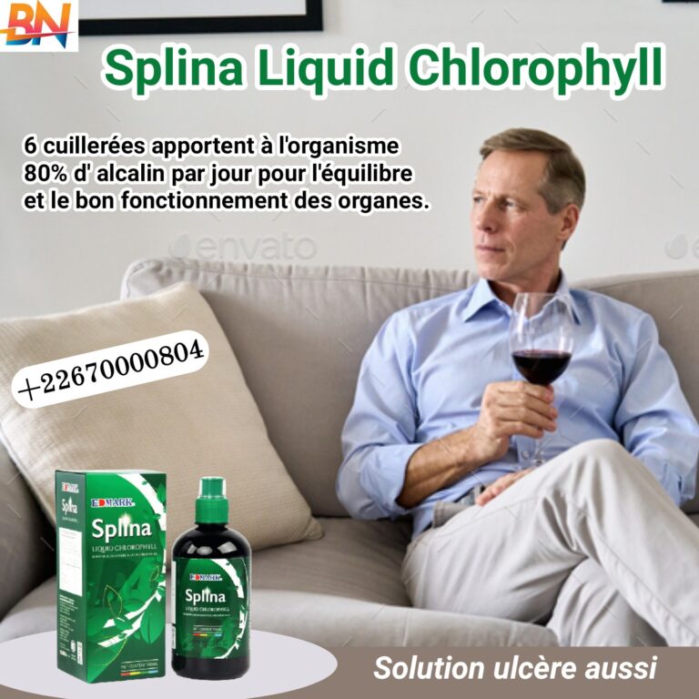 Oxygénez votre corps avec le Splina Liquid Chlorophyll