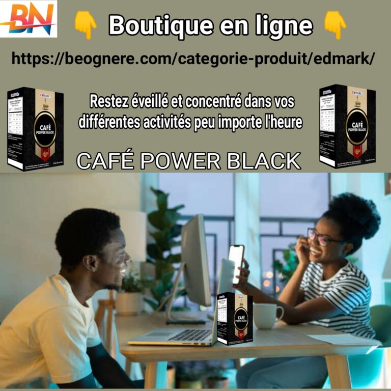 BIENFAITS DU CAFÉ POWER BLACK