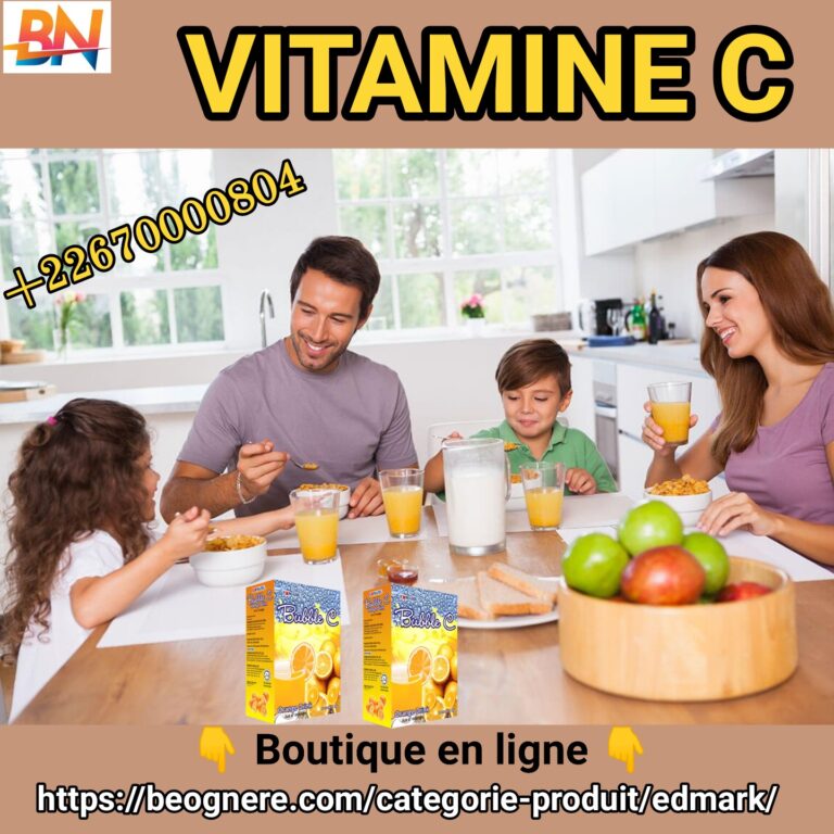 La vitamine C appelé EDMARK BUBLE C