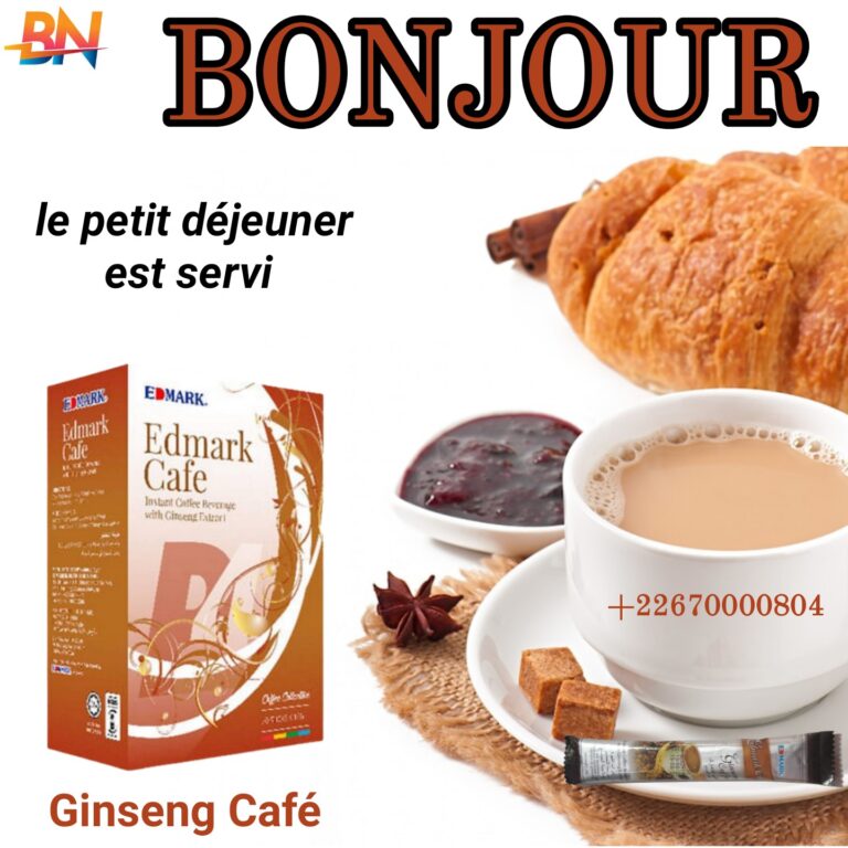 Servez-vous le café GINSENG