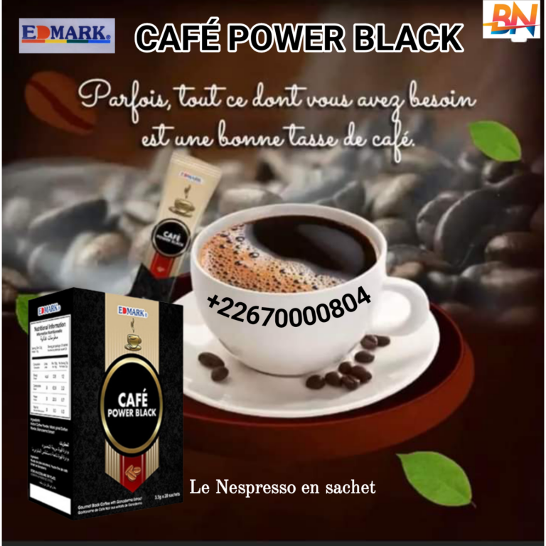 POWER BLACK – le Nespresso en sachet