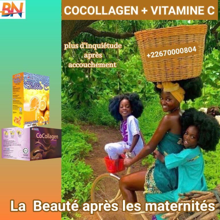 Gardez votre Beauté après la maternité grâce à EDMARK COCOLLAGEN et VITAMINE C