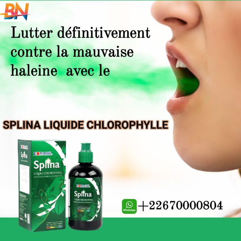 Edmark Splina Liquid Chlorophyll contre l’haleine